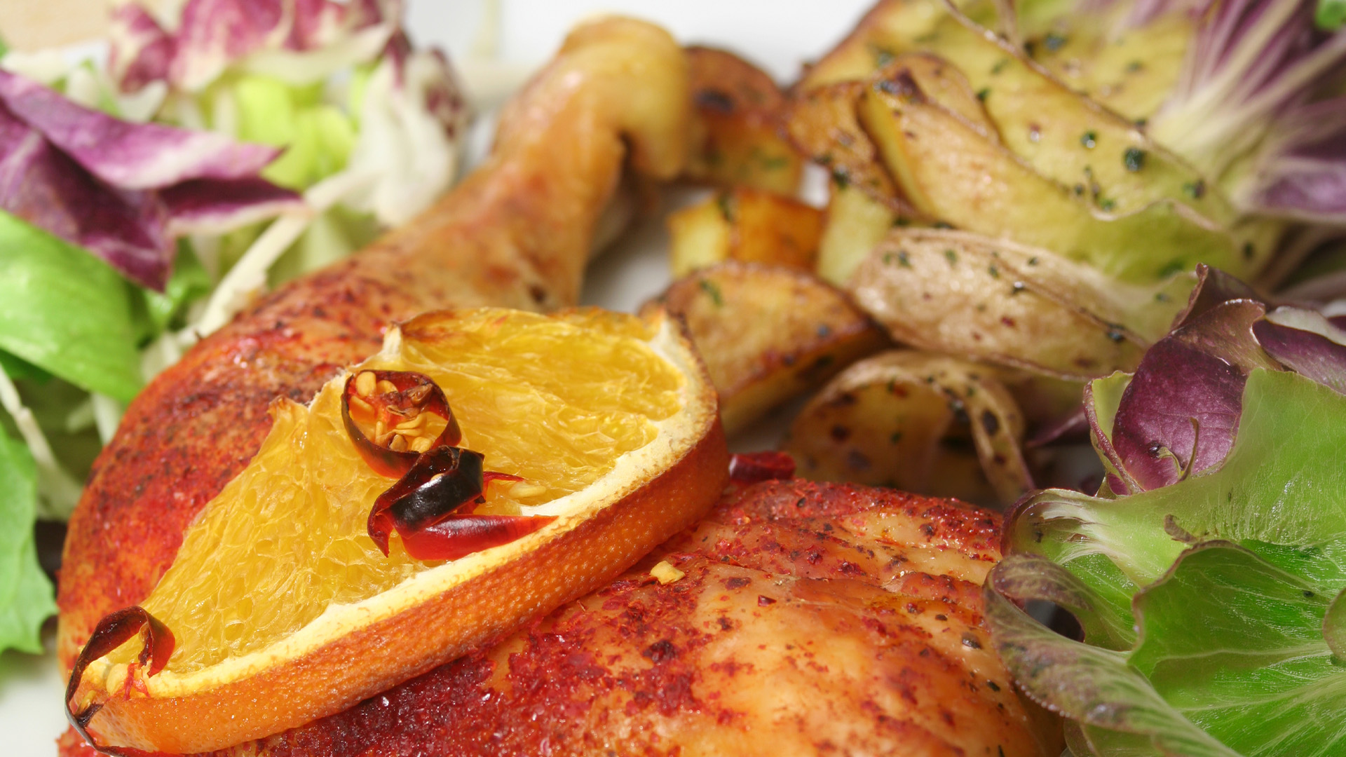 Sorprende a tus invitados con: Pollo al horno con confitura de naranja Bebé y mostaza